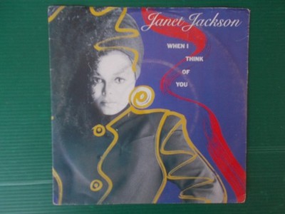 45 RUNDEN JANET JACKSON WHEN I THINK OF YOU PRETTY BOY 1984 NEU TOP