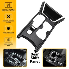 For Honda Accord 2018-2022 Carbon Fiber Center Console Gear Shift Panel Trim ABS