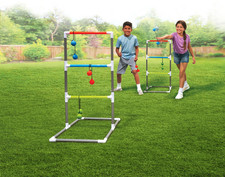 Ladder Ball Indoor Outdoor Lawn Kids Throw Toss Game Soft Rubber Balls