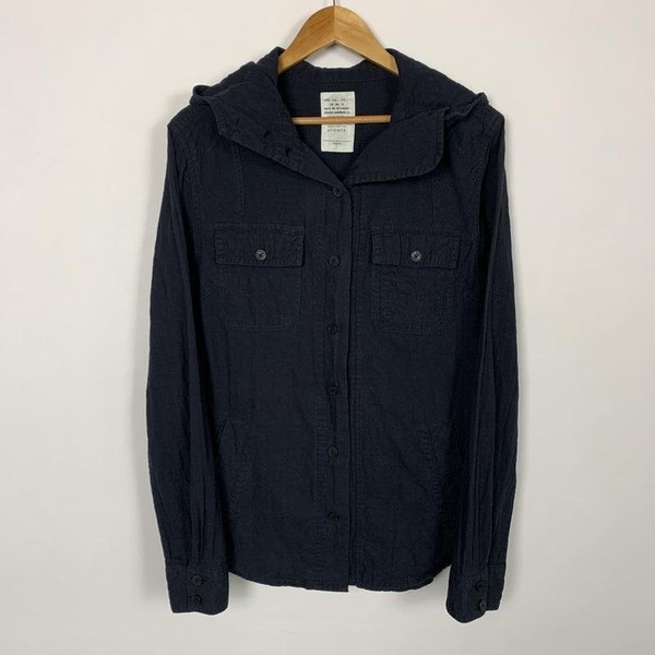 Men AllSaints Jacket Navy Elastane 40 /L / 48