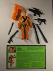 VINTAGE 1993 GIJOE MEGA MARINES CLUTCH NR COMPLETE FILECARD NR-MT UNBROKEN