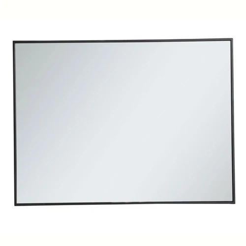 Elegant Lighting MR43040 Elene 30" W x 40" H Contemporary - Black - Picture 1 of 12