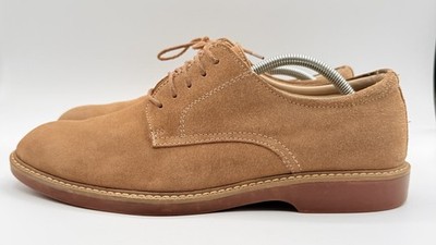 G.H. Bass Pasadena Suede Derby Shoes Mens 11D Tan Leather  display picture 3