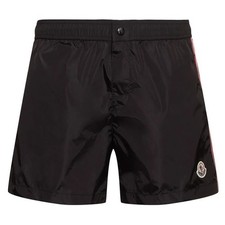 Moncler Logo Patch Swim Shorts Black 2C000 18 53326 999 139865464