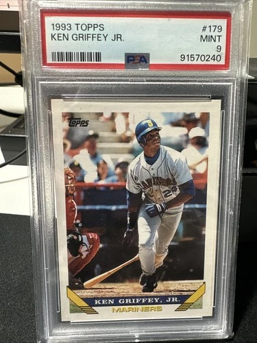 1993 TOPPS KEN GRIFFEY JR #179 SEATTLE MARINERS HOF PSA 9 MINT