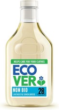 Ecover Non Bio Concentrated Laundry Liquid 1L 28 Washes Sensitive Skin Detergent