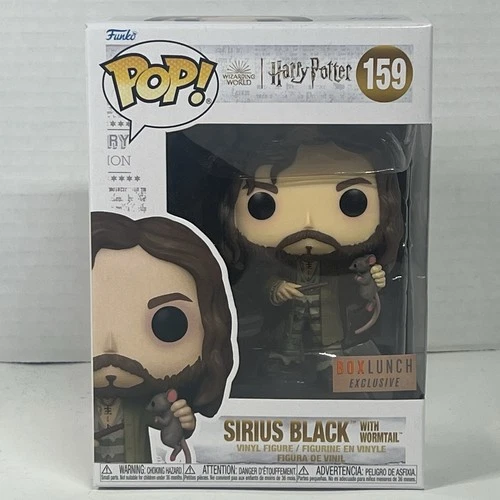 Funko Pop Harry Potter #159 Sirius Black with Wormtail Box Lunch Exclusive