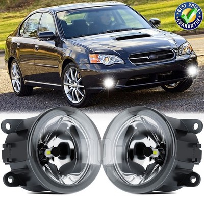 For SUBARU LEGACY 2010-2012 H11 6000K LED Fog Light Driving Bumper Lamps  2X