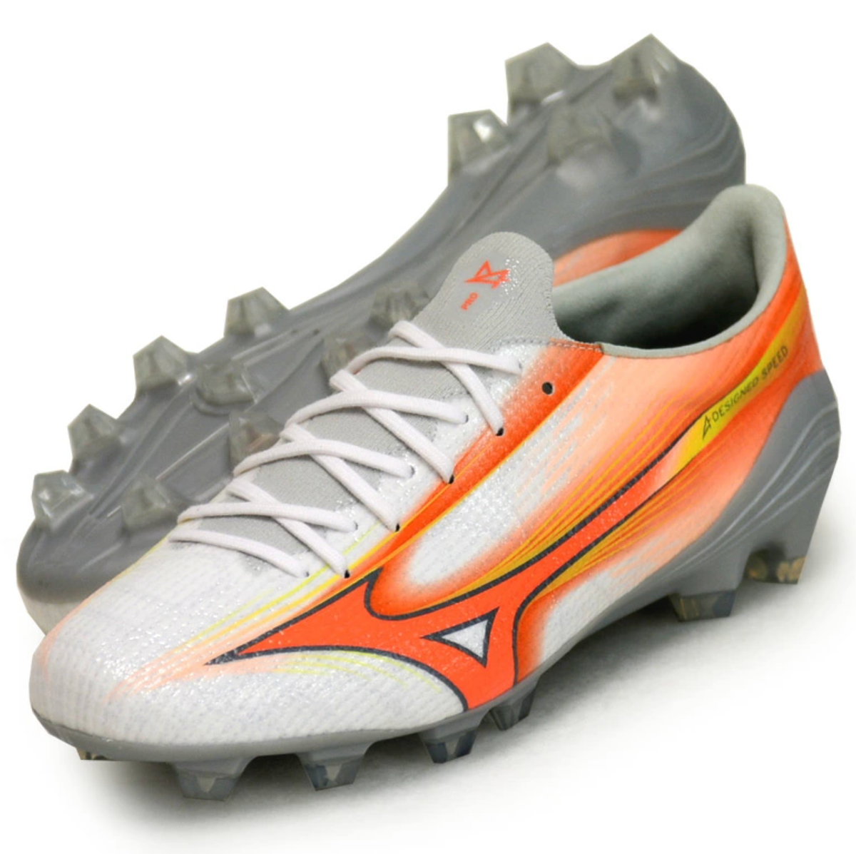 Mizuno JAPAN Alpha 3 Pro Soccer Football Shoes P1GA2664 White