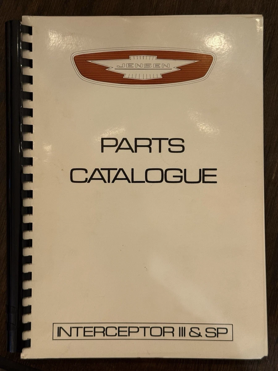 Jensen Vehicle Repair Manuals & Literature for sale | eBay