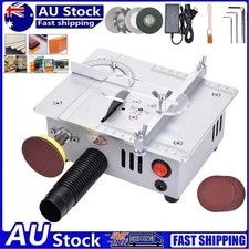 Mini Hobby Table Saw Micro Precision Desktop DIY Handmade Woodworking Chainsaw