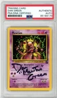 PSA Signed Dan Green Mewtwo Wizards Black Star Promos 14 Regular Promo