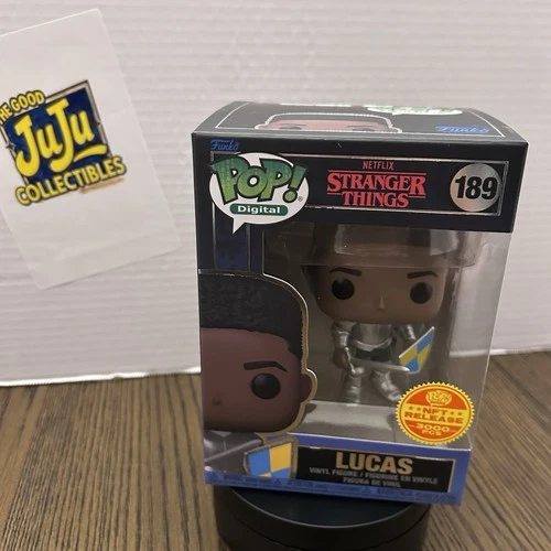 Funko Pop! Vinyl: Stranger Things - Lucas (Digital Pop! Release) - Funko...