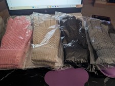 Touch Screen Cold Weather Thermal Warm Knit Women's Gloves-choose your color