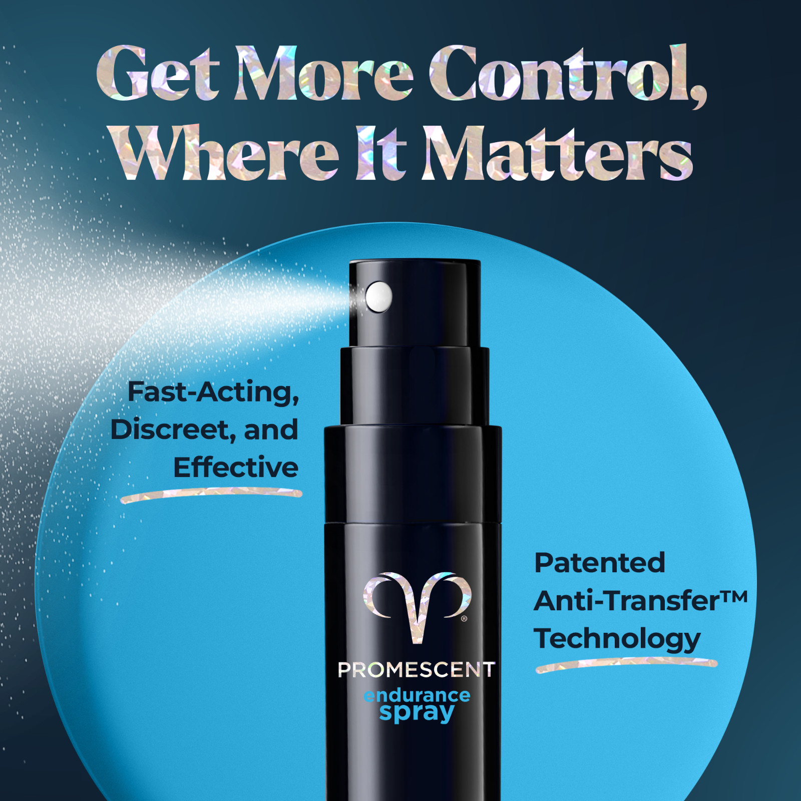 Promescent Men's Delay Spray-Last Longer in Bed & Trojan Ultra Thin Condoms