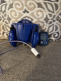 Sega Dreamcast Blue Controller Innovation + Blue VMU HKT-7000 Tested Working