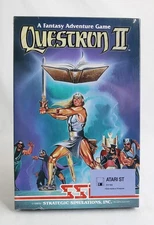 SEALED 1988 Questron II 2 SSi Atari ST Big Box PC