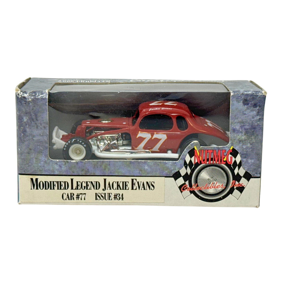 Ertl Nutmeg Modified Legend Jackie Evans #77 1:64 Diecast Car 1997