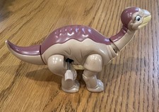 Vtg 1997 Land Before Time Little Foot Dinosaur Burger King Wind Up Toy Figure