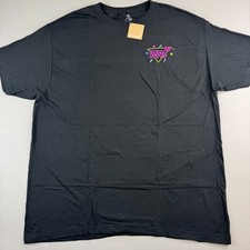 Hello Kitty by Sanrio Hello Kitty Unisex XL Black Japanese Text Neon Logo NWT