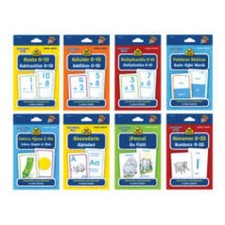 SCHOOL ZONE Tarjetas Escolares Educativas Alphabet Flash Cards 34081