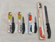 Forever Sharp Knife Carving Surgical Stainless Steel 8" Blade AND Paring Pro Lot