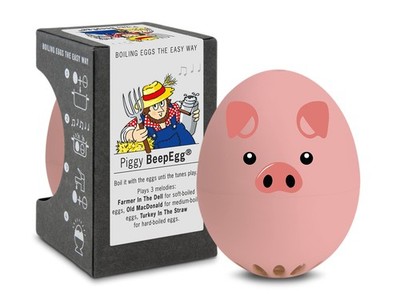 Piggy Beepegg   Egg Timer for Boiling Eggs   Musical Egg Cooker for
