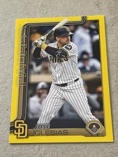 2025 Topps Update Series - Jose Iglesias #US182 Yellow CVS