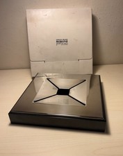 Milano Ashtray Cigarette Box Robots G. De Marco 1970s Space Age Design NOS Boxed