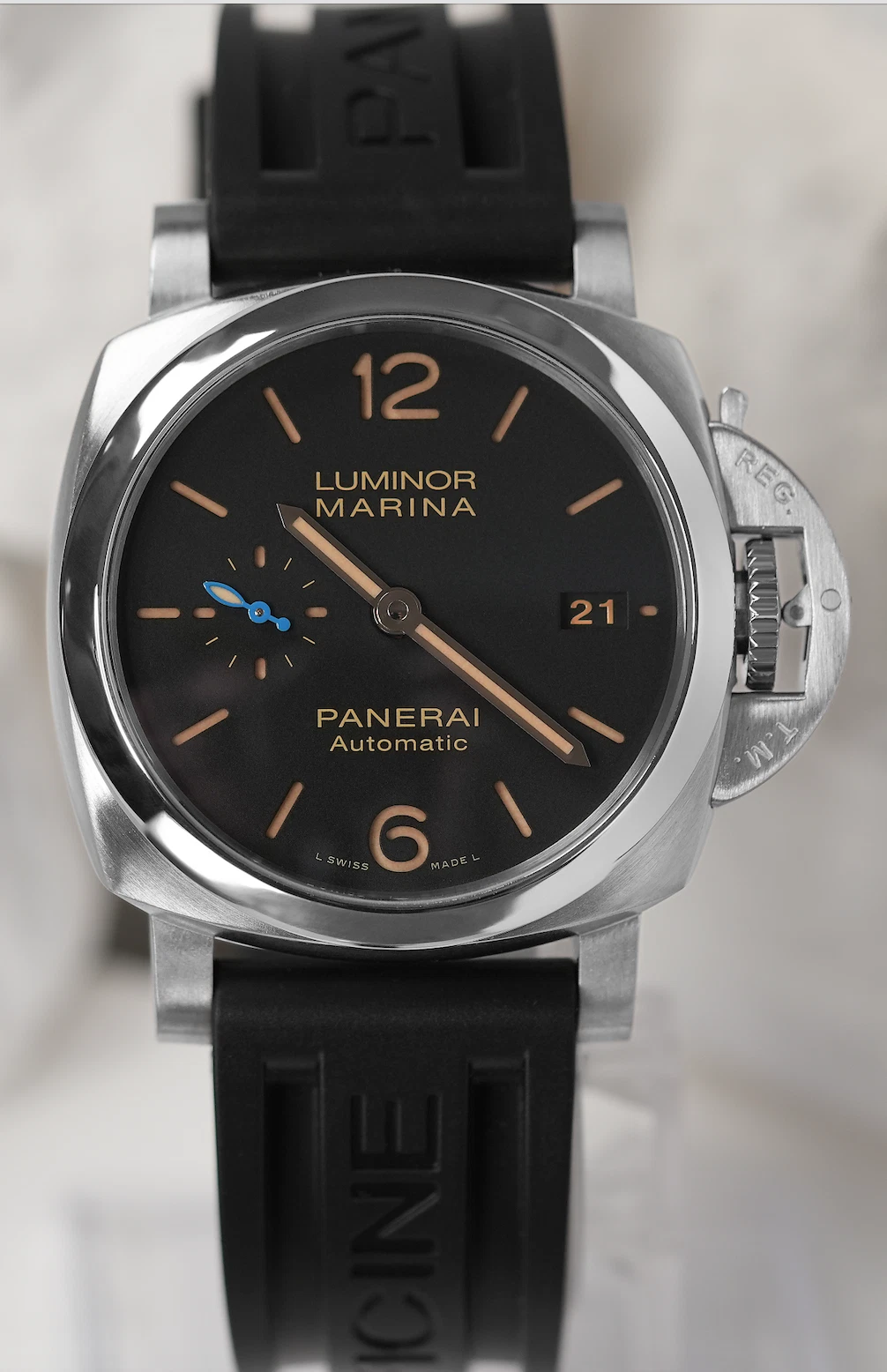 Panerai — Panerai Luminor Marina 1950 | PAM01392 | 42mm | Black Dial | Complete Set