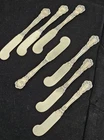 7 Antique Sterling Silver Dinner Knives Estate Fresh 169.87 Grams Monogrammed