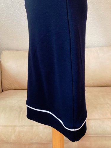 NATURAL by GLOOR Made In Spain 2tlg Damen Kostüm Kleid & Jacke M Blau Maritim - Bild 6 von 24