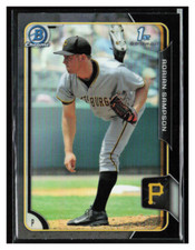 2015 Bowman Chrome Pros Asia Black Ref #BCP20 Adrian Sampson