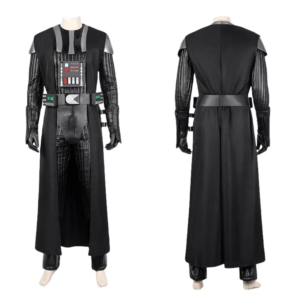 Star Wars Darth Vader Cosplay Costume Outfit Accessories Mens Full Set Halloween - Image 4 of 4