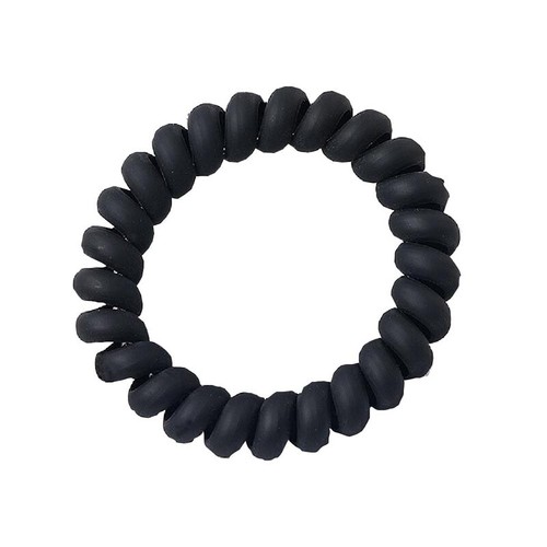 Telephone Wire Elastic Hair Band Girl Frosted Matte Ponytail Holder Rubber Ban j - Picture 17 of 37