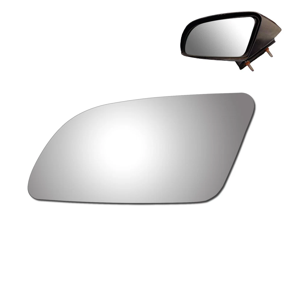 Reemplazo de vidrio espejo retrovisor para conductor Pontiac Firebird 1982-1992 lado derecho plano + adhesivo Foto 3 de 4