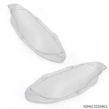 Fit For 2008-2014 BMW X6 E71 Headlight Headlamp Clear Lens Cover Left+Right Pair