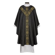 Black Chasubles, Avignon Collection Chasuble and Stole, Chasuble Vestment