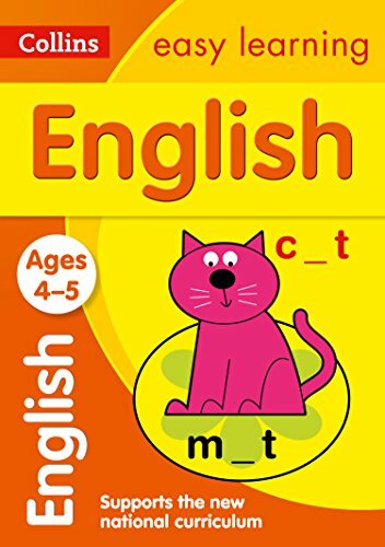 English Ages 4-5: New Edition (Collins Easy Learning Preschool) By Collins Easy