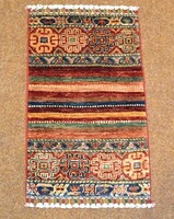 Hand knotted oriental carpet Ariana from Afghanistan no.78777 60x40cm