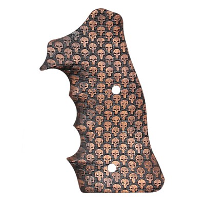 S&W 44 N Frame  Roundbutt  Walnut Wood Grips