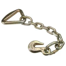 US Cargo Control 3/8 Inch x 18 Inch Chain Extension w/4 Inch D-Ring