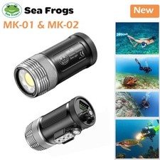 Seafrogs MK-01 MK-02 Luce stroboscopica subacquea professionale flash subacquea