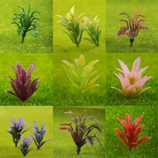 Miniature Plant Flower Model Landscape Railway Wargame Scenery Layout Craft DIY