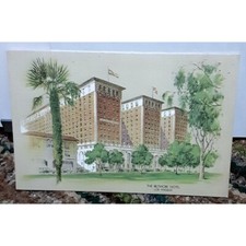 Vintage 1940s era Biltmore Hotel Los Angeles California Postcard Unposted