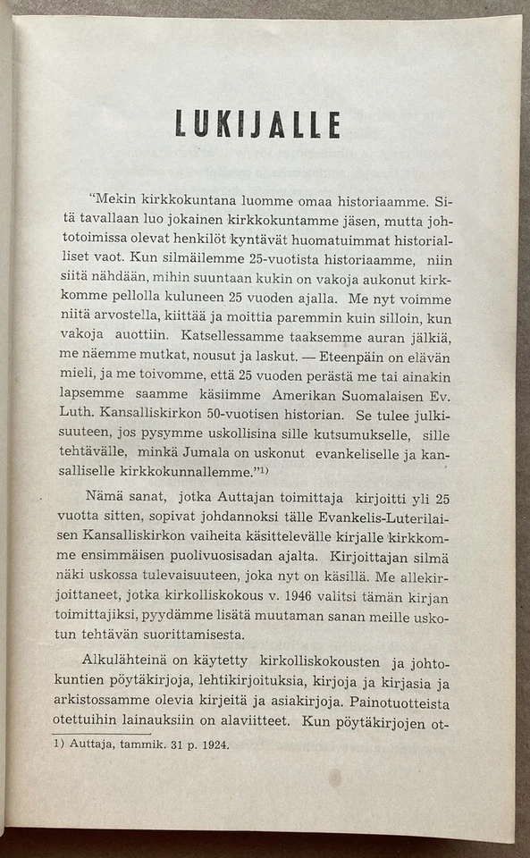 1949 Evankelis-Luterilainen Kansalliskirkko Finnish Evangelical Lutheran Church - Image 4 of 4