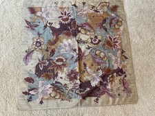 Adrienne Vitadinni Silk Square Women's Scarf - 30" Square - Multicolor Floral
