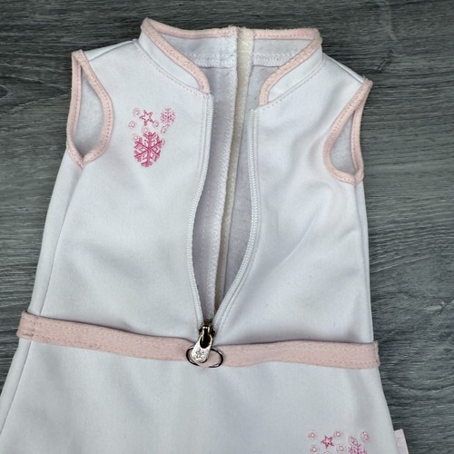 Bambola American Girl 18" in pensione vestito chic innevato bianco solo maglione con cintura - Foto 9 di 10