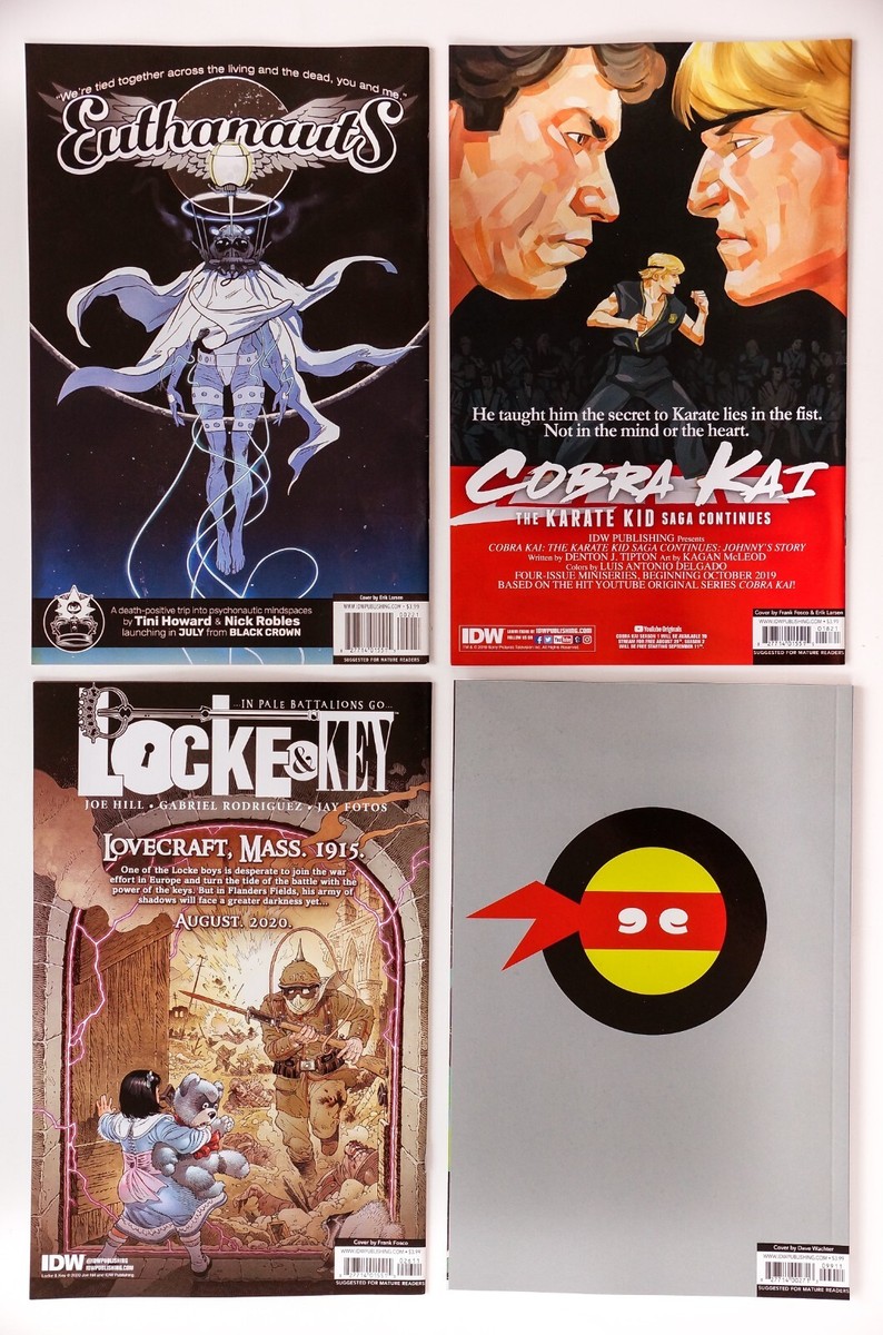 KT 2/2 アート本 Teenage Mutant Ninja Turtles #99A, & TMNT Urban Legends #2B, 18B
