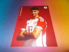 Aleksandar Pavlovic Bayern Munich 2023/24 Signed Autograph Autograph Card
